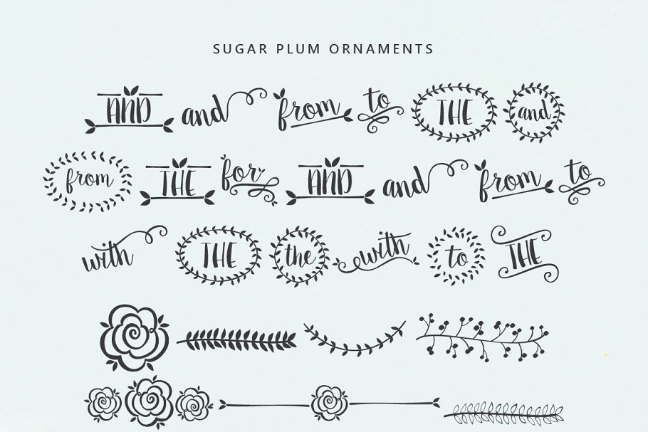Sugar Plums Script Font