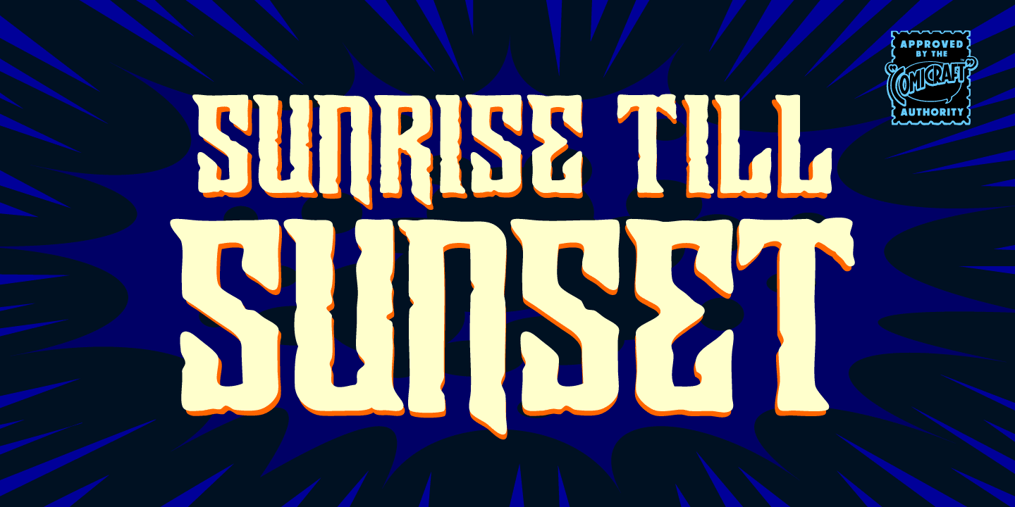 Sunrise Till Sunset Font Family Free Download Sunrise Till Sunset Font