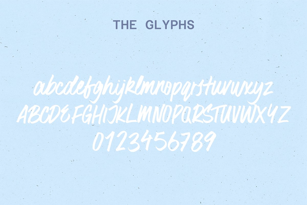 Surfer bay brush Font