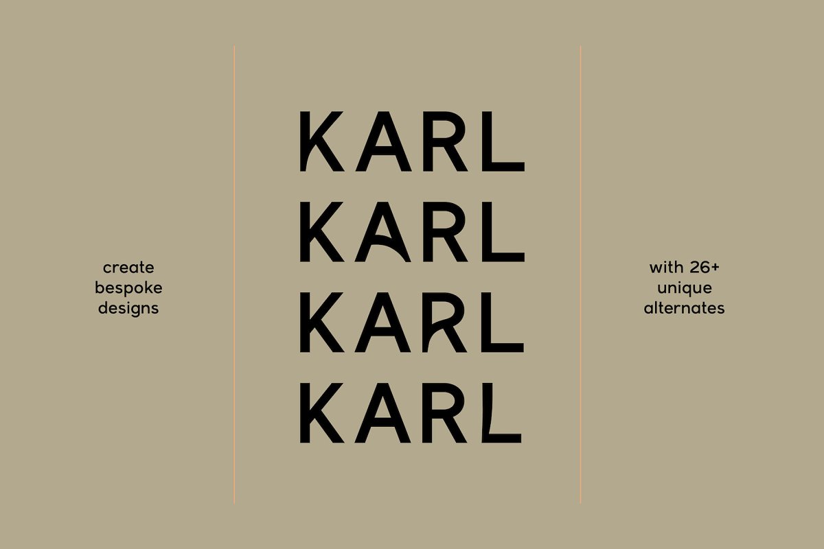 THE MODERN LOGO FONT BUNDLE Free Download