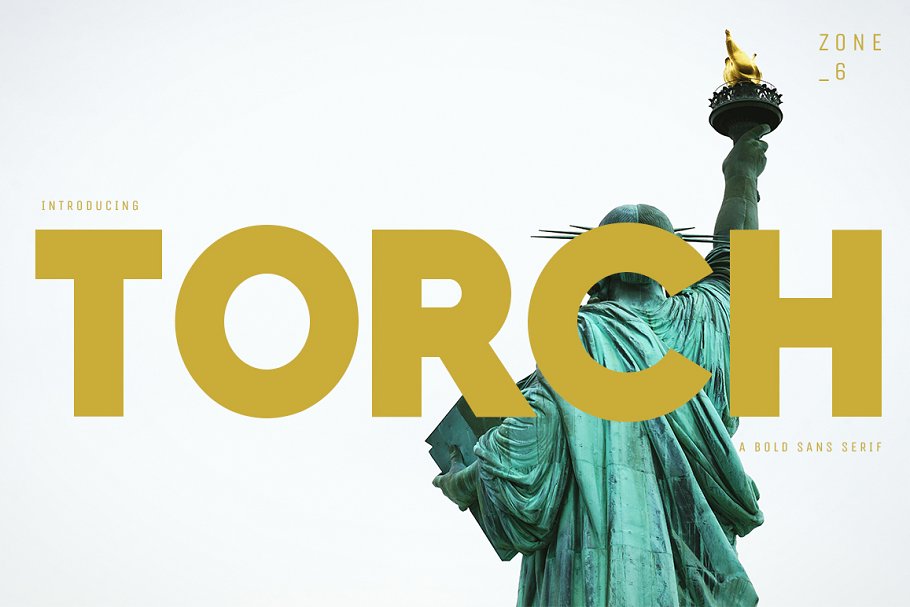 TORCH A Bold Sans Serif Family Font