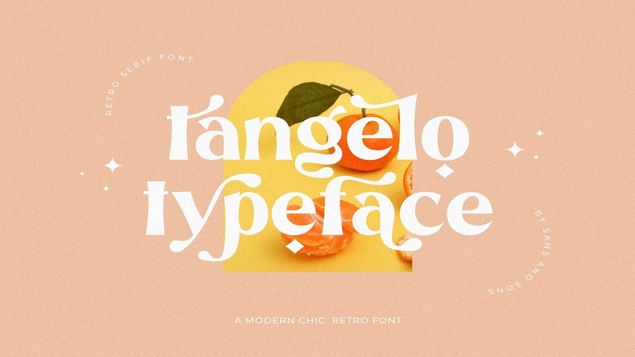 Tangelo Retro Serif Font