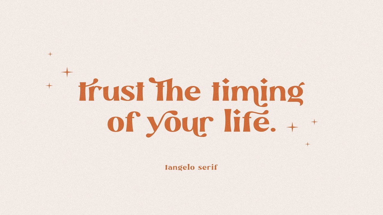 Tangelo Retro Serif Font