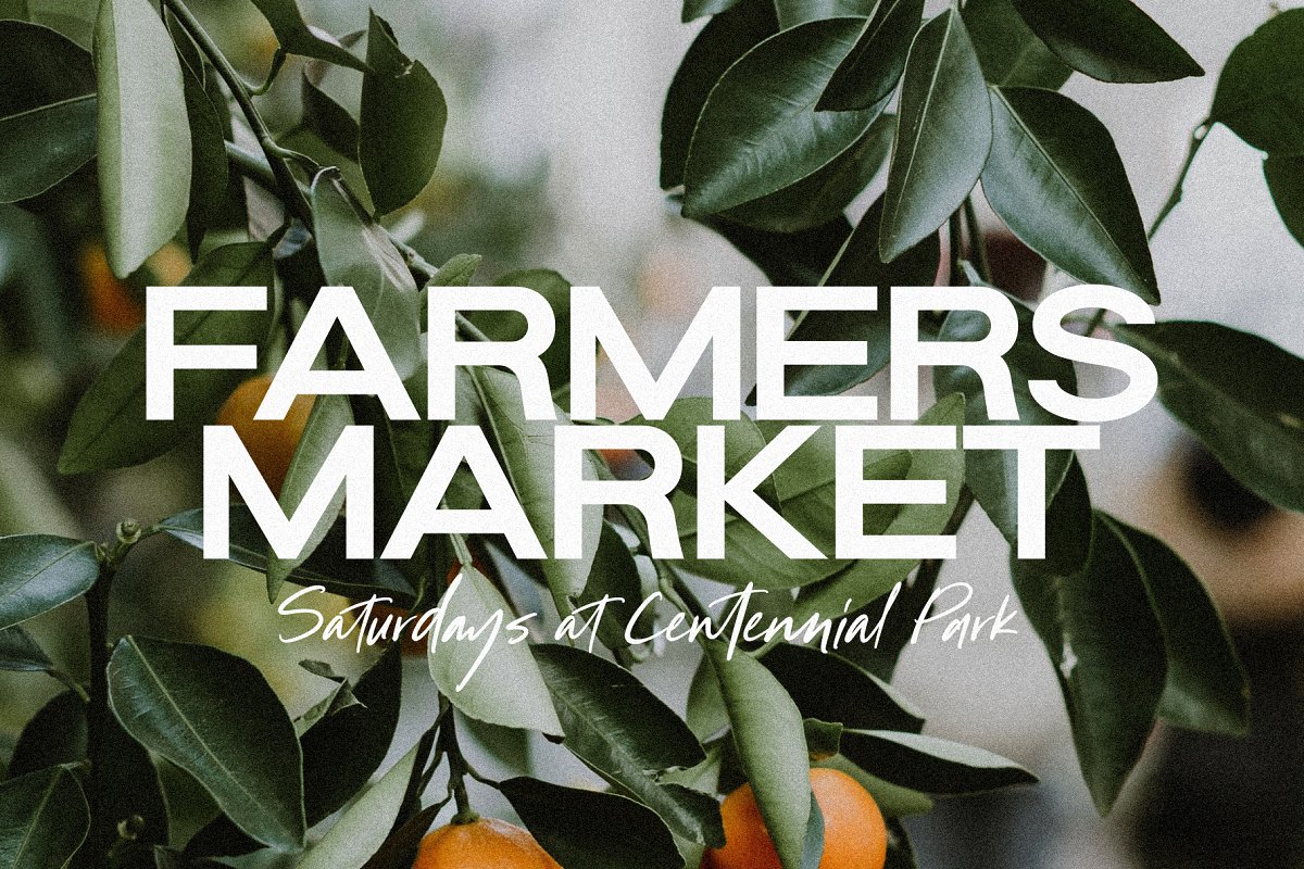 Tangerine Skies Duo Font