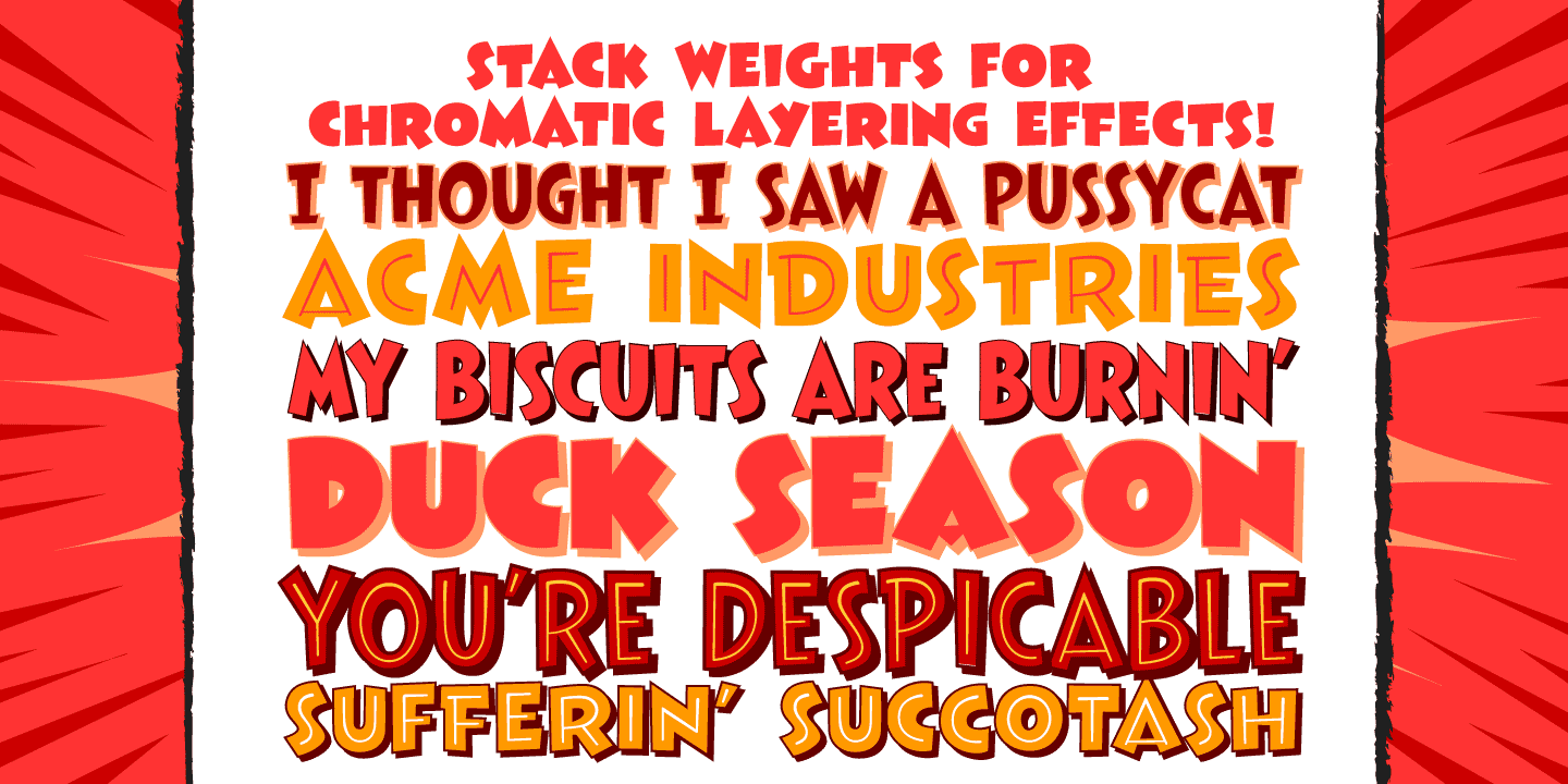 Thats All Folks Font