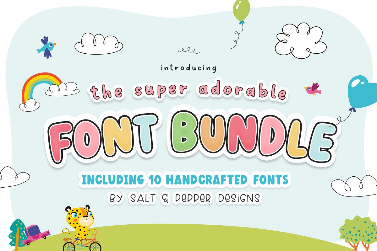 The Adorable Bundle Font