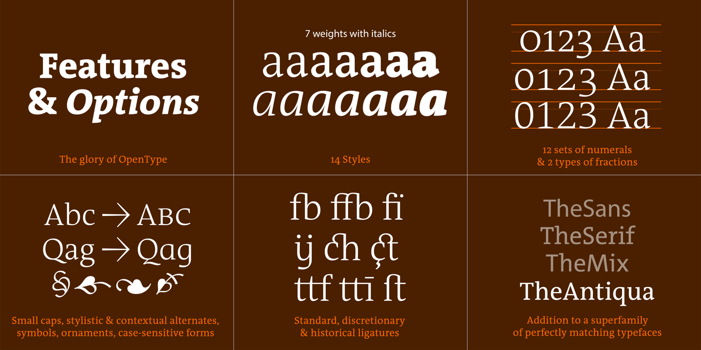 TheAntiqua Font