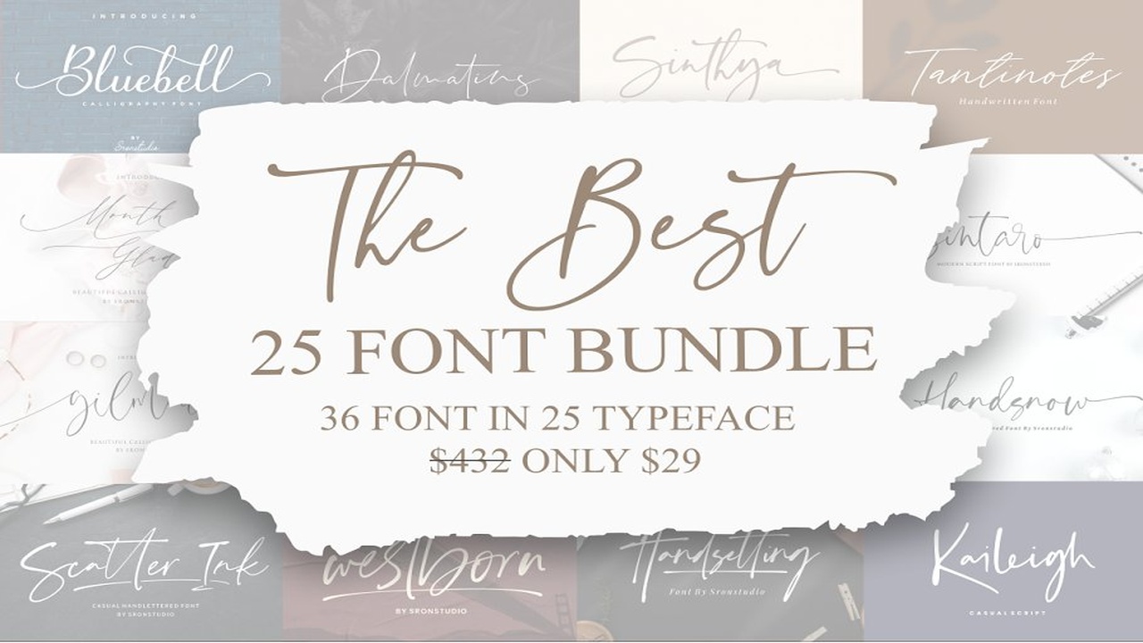 The Best Bundle Font