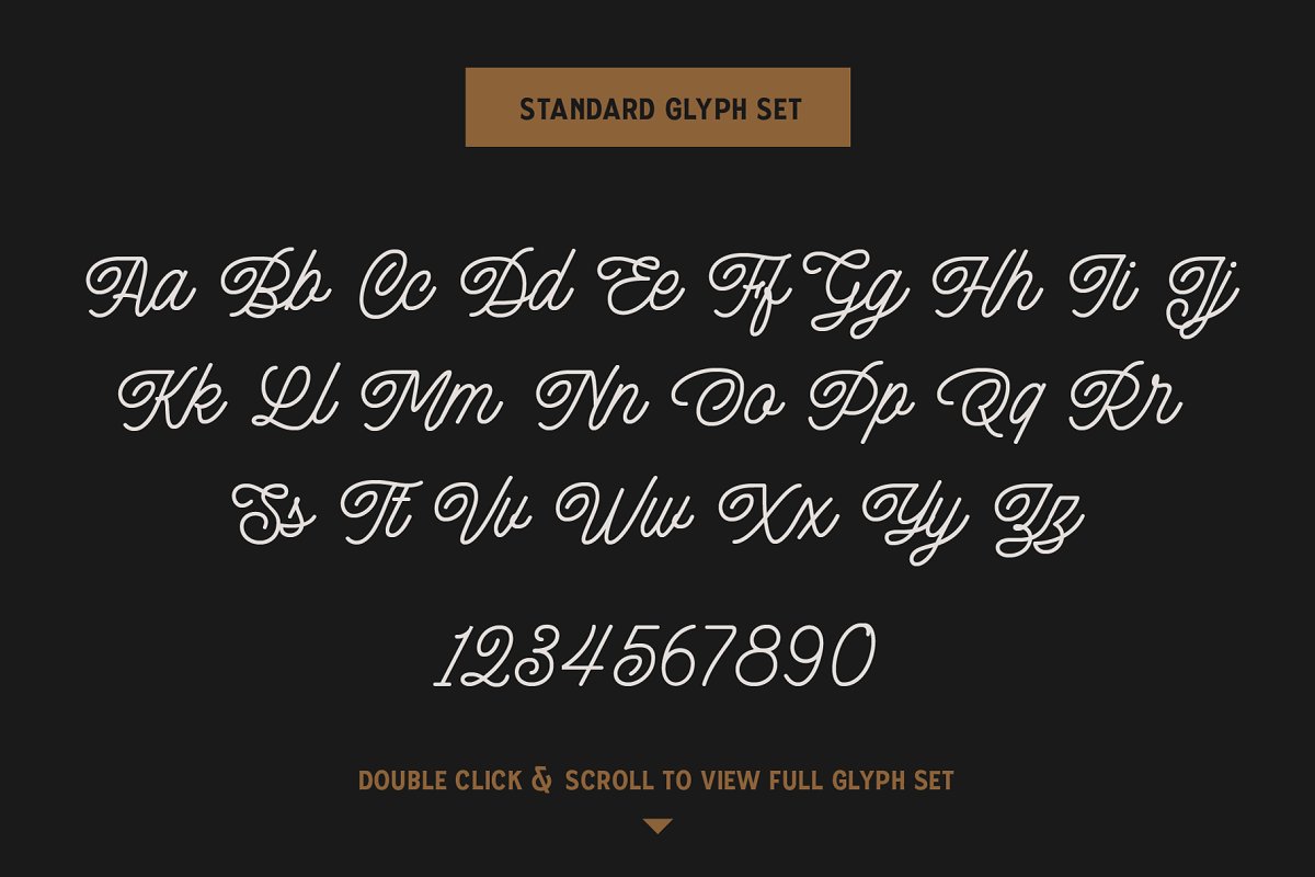 The Boutique Cursive   Monoline Font Free Download