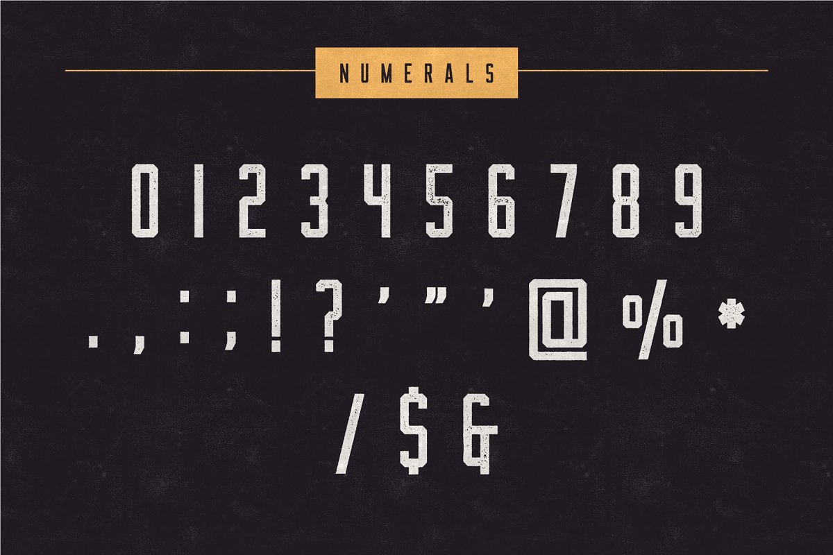 The Farmer Condensed Typeface Font