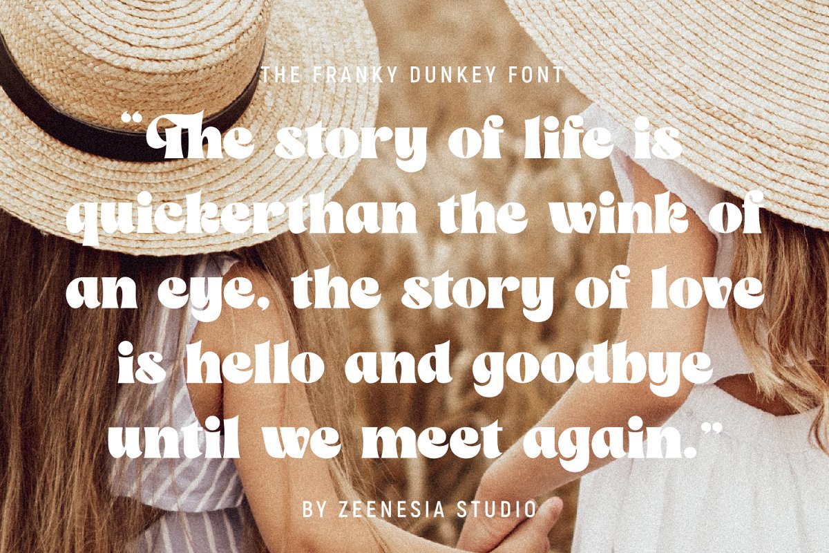 The Franky Dunkey Font Free Download