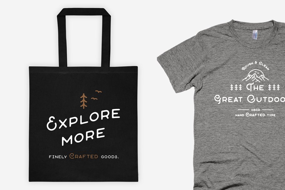 The Great Outdoors Font