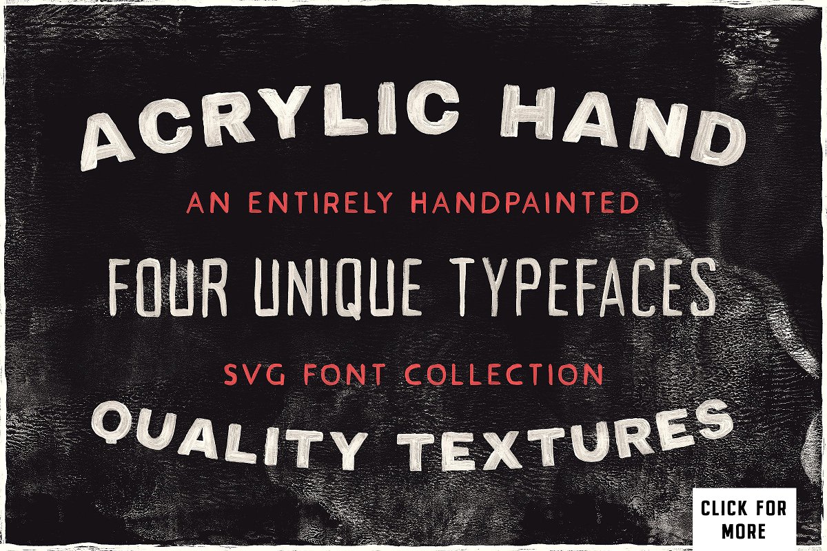 The Handcrafted SVG Bundle Font
