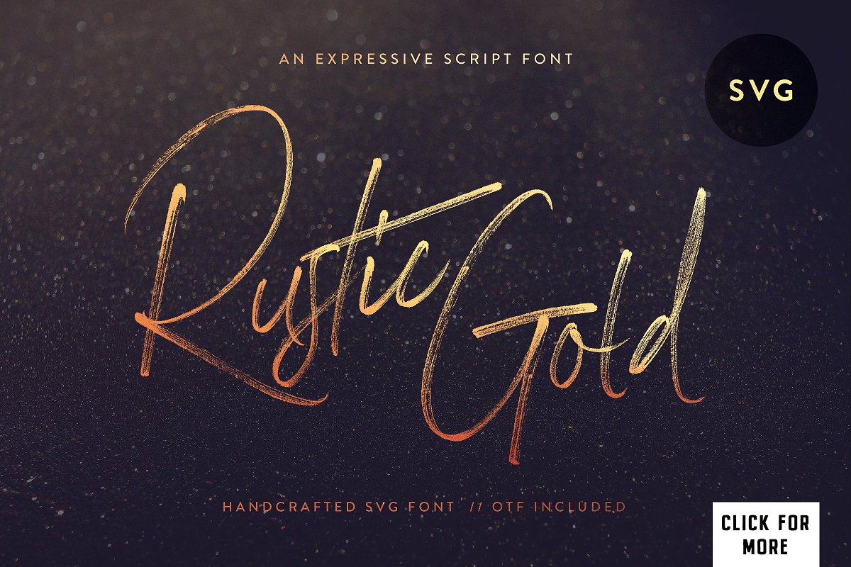 The Handcrafted SVG Bundle Font