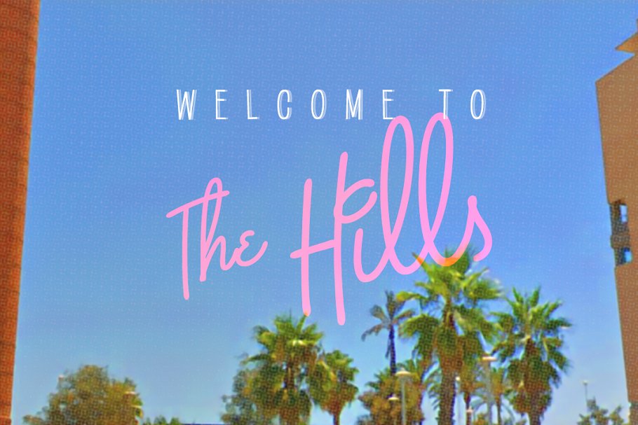 The Hills Font Free Download