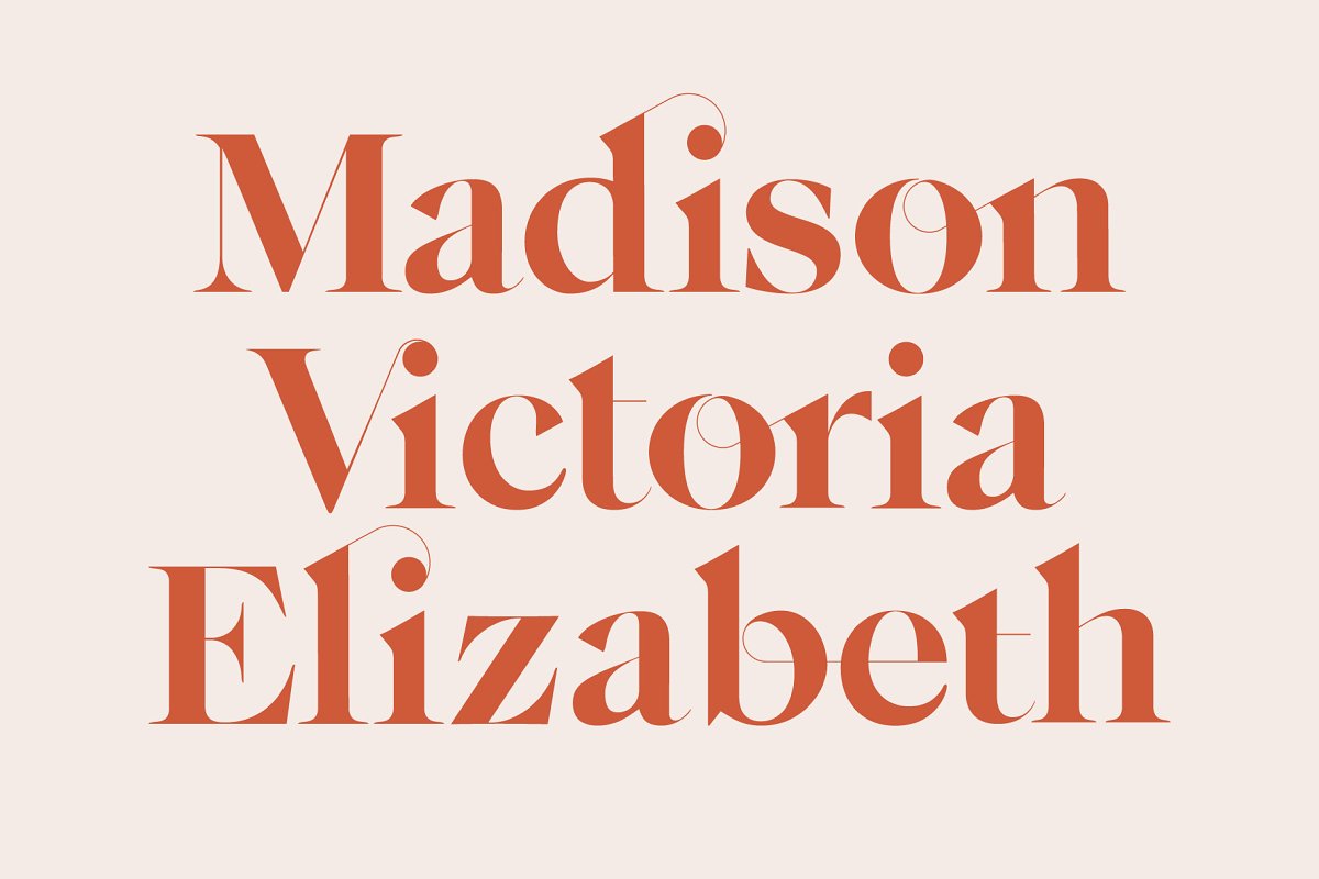 The Modern Bundle Vol Font