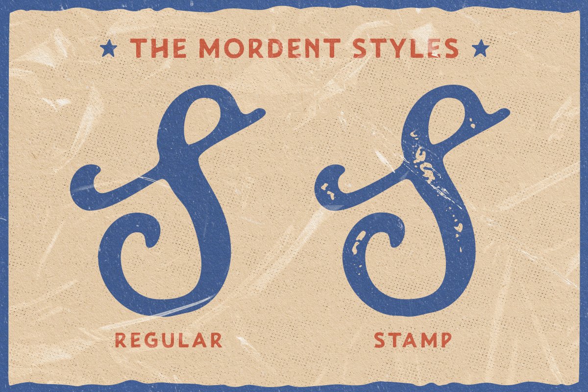 The Mordent Extras Font