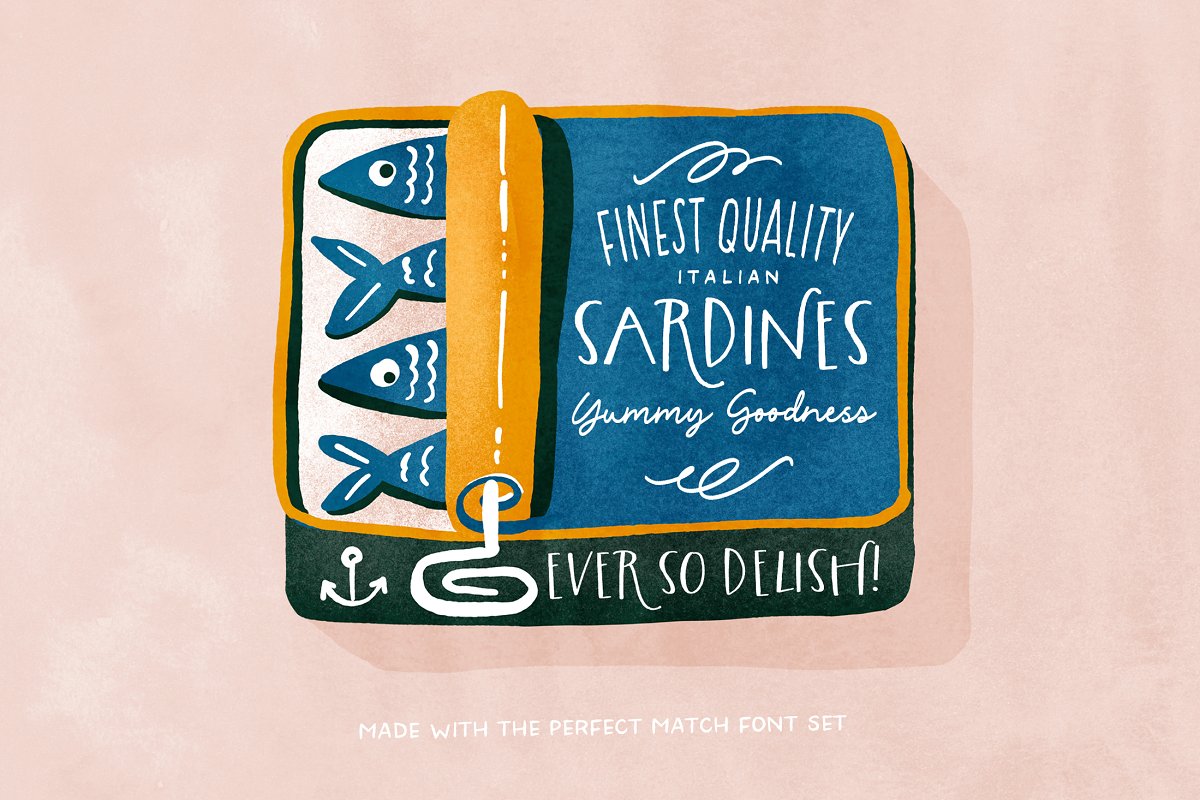 The Perfect Match and Dings Font