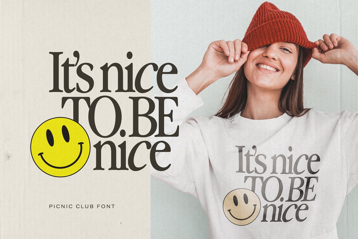 The Picnic Club   Nostalgic Serif Font Free Download