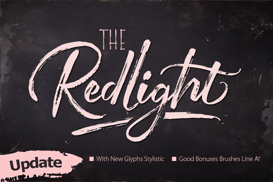 The Redlight Duo UPDATE Font