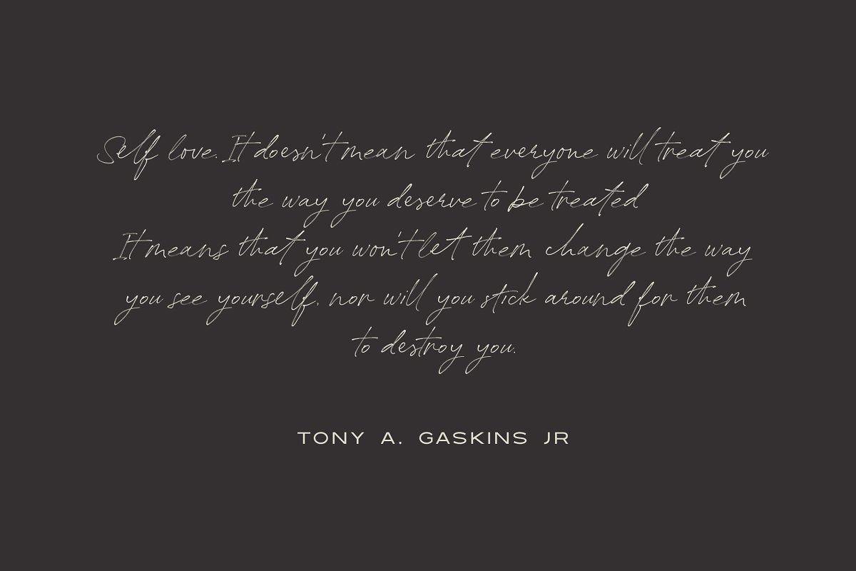 The Redstock Handwritten Script Font