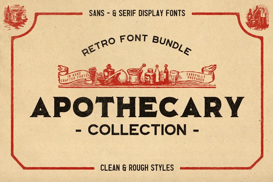 The Retro Brand Bundle Font