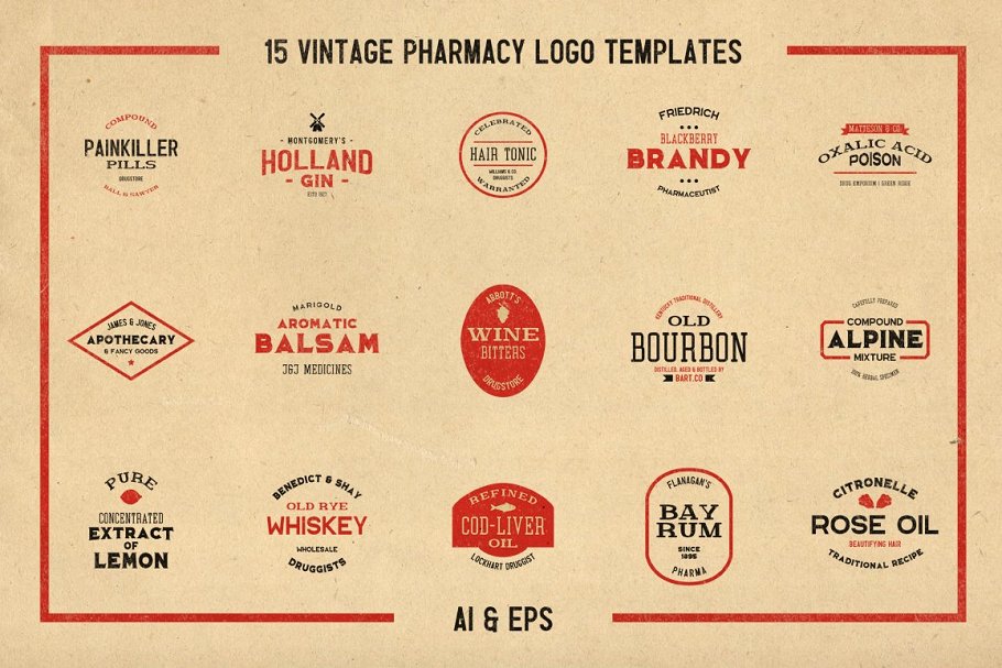 The Retro Brand Bundle Font