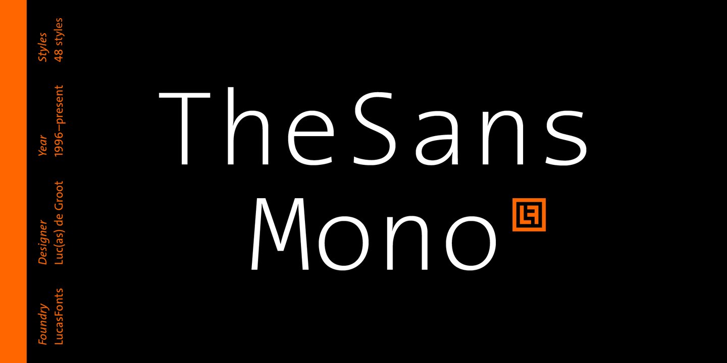 TheSans Mono Font