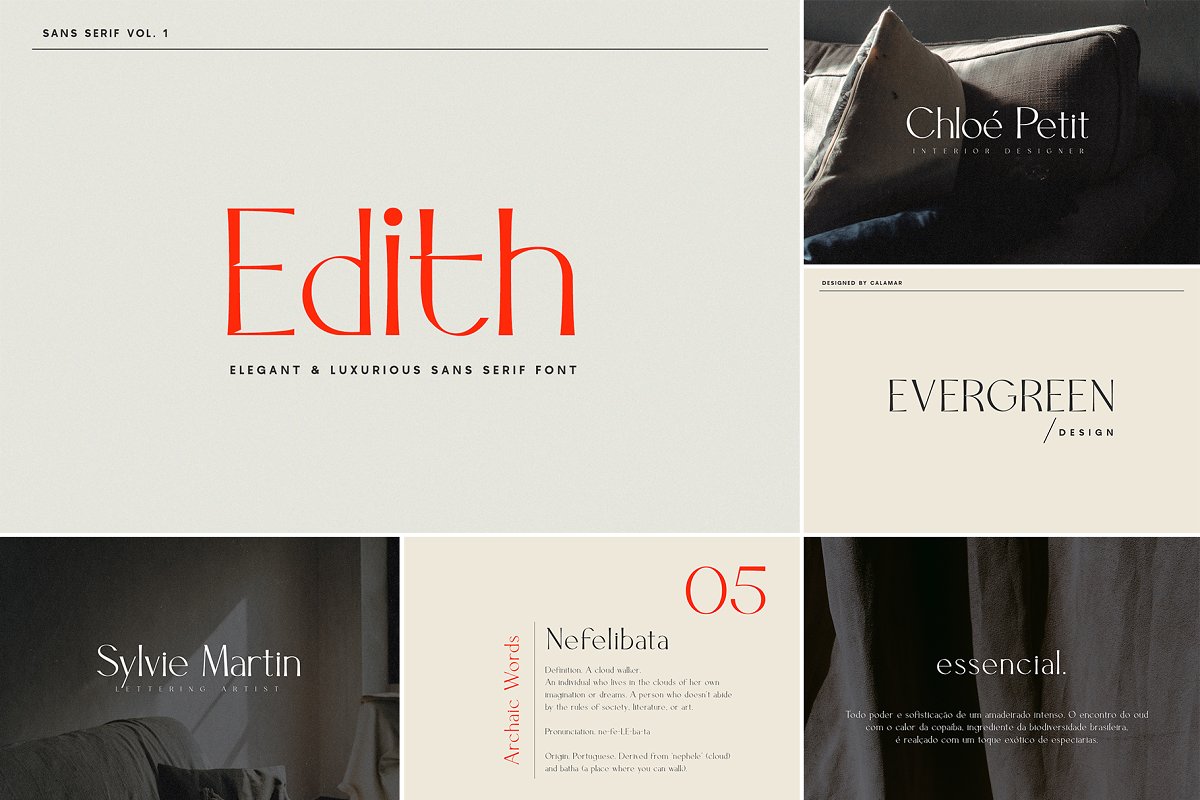 The Sans Serif Bundle Font