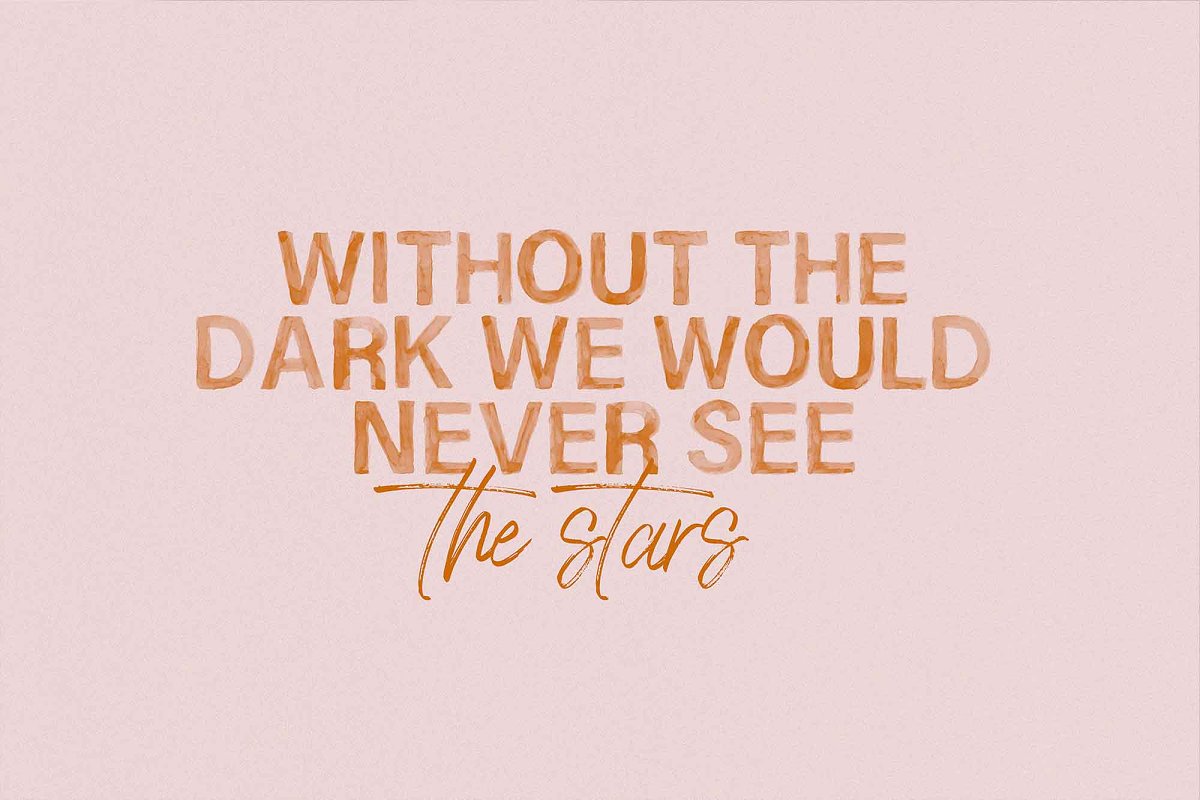 The Sunkissed x Duo Font