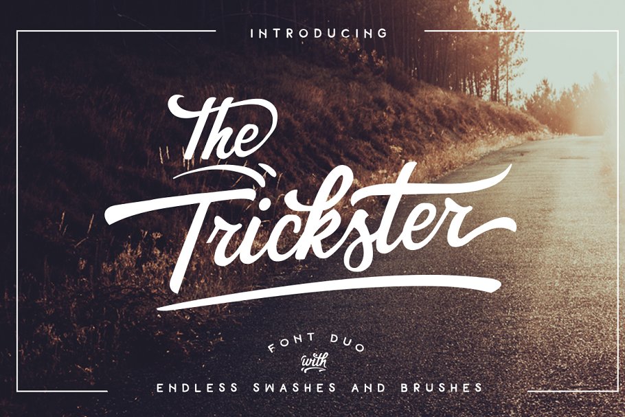 The Trickster Duo extras Font