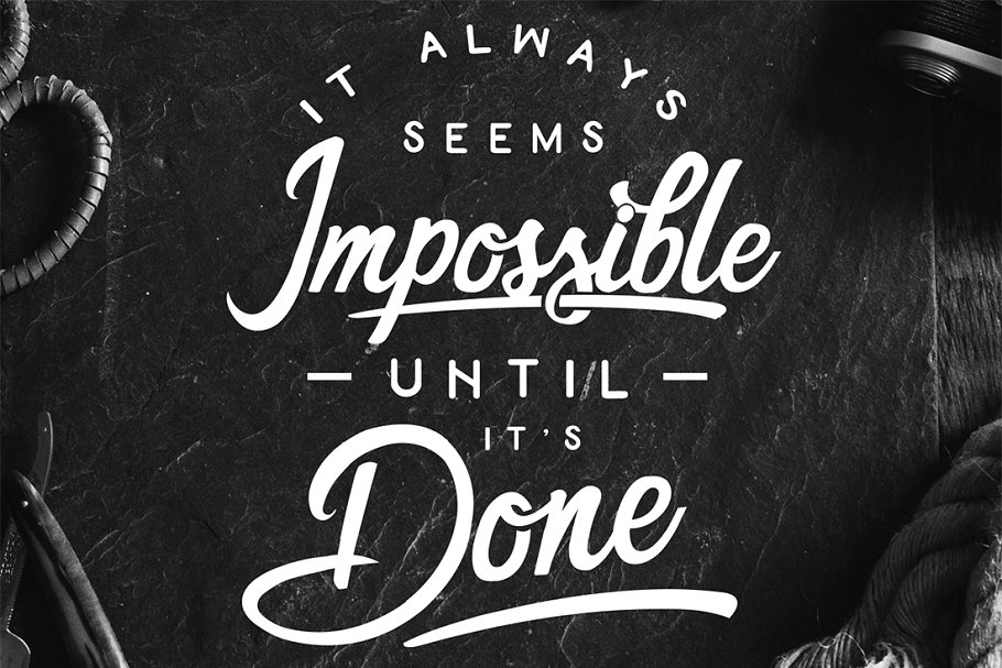 The Trickster Duo extras Font