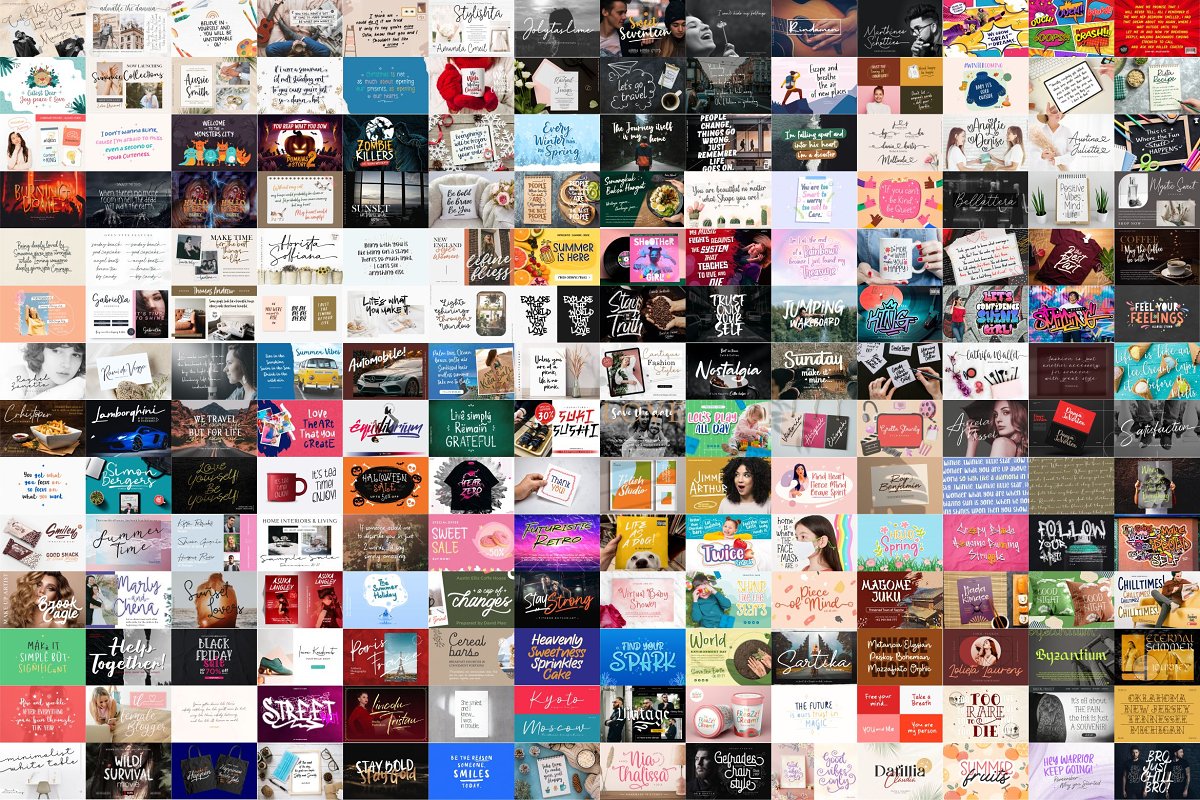 The Wonderful Collection Bundle Font