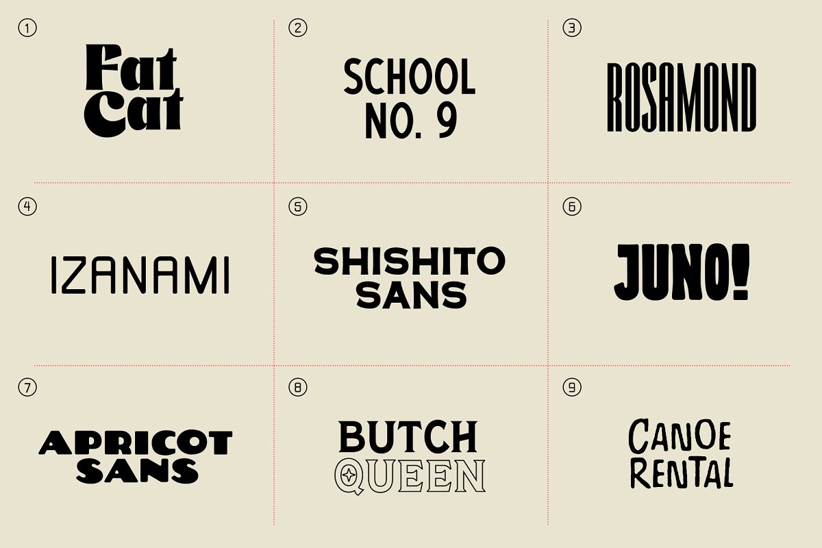 The Yeahright Type Bundle Vol Font