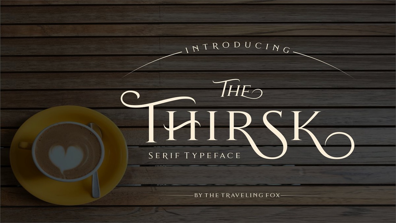 Thirsk An Elegant Serif Font
