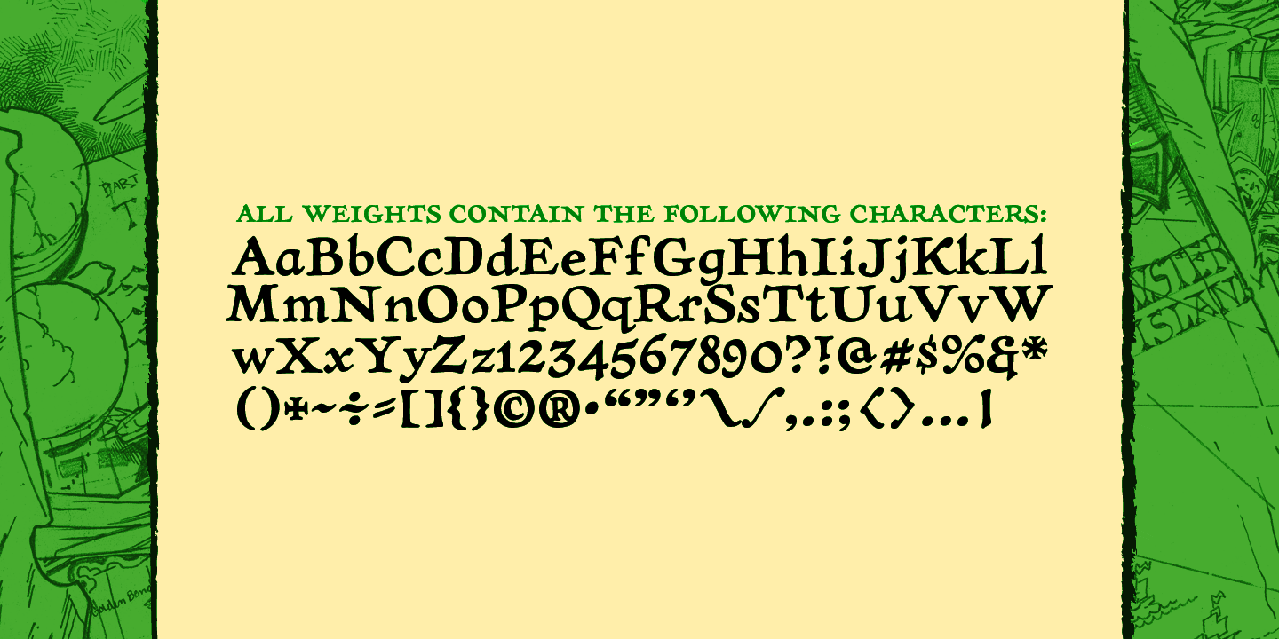 Treasure Trove Font Family Free Download Treasure Trove Font