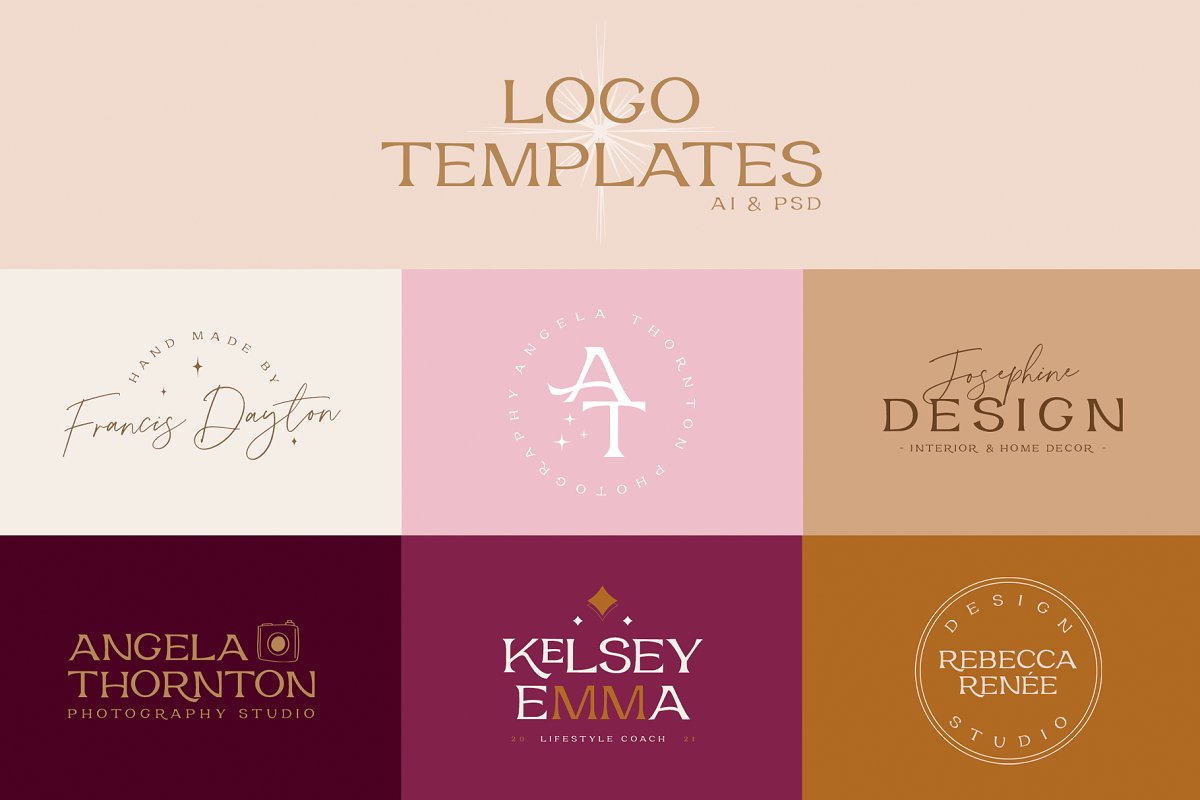 Trend Effect Modern Star Set Font