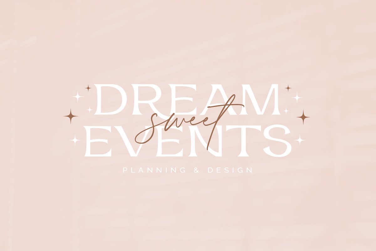 Trend Effect Modern Star Set Font