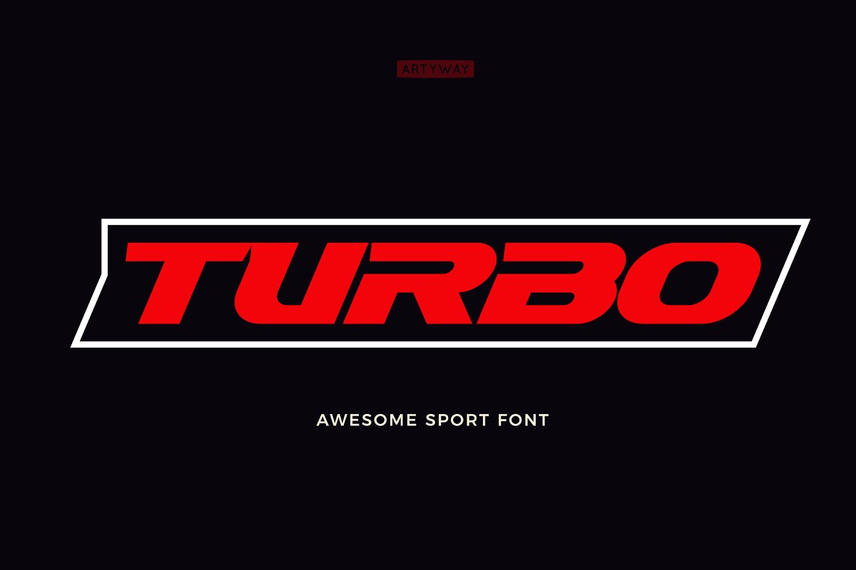 Turbo Headline Font Free Download