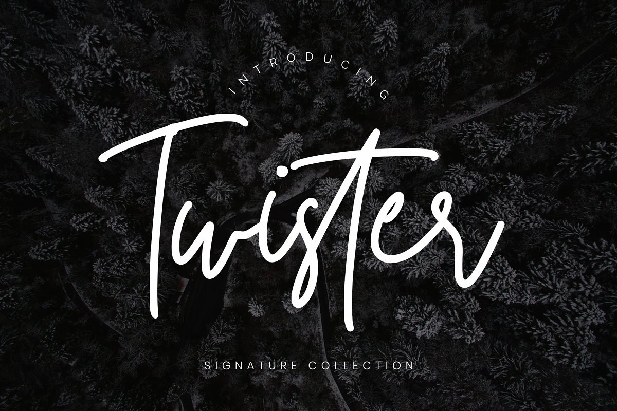 Twister Script Business Font
