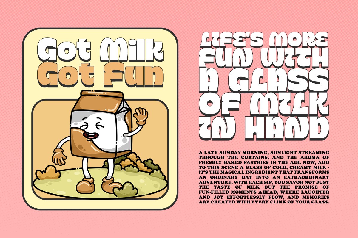 Typologic Cartoon Family + Assets Font Free Download