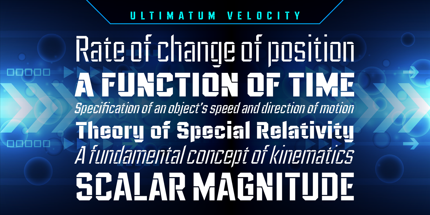 Ultimatum MFV Font