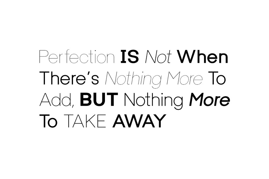 Univa Nova   Minimalist Typeface Font Free Download