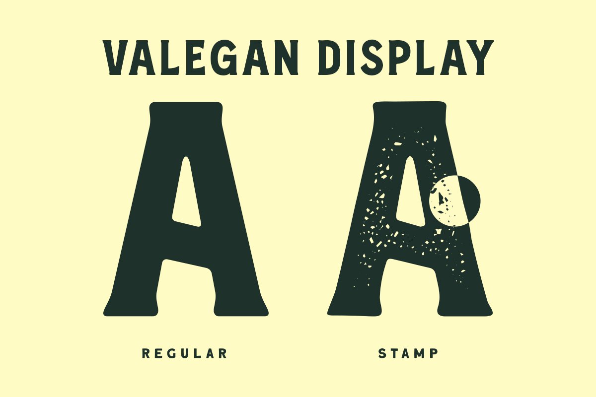 Valegan Bonus Illustration Font