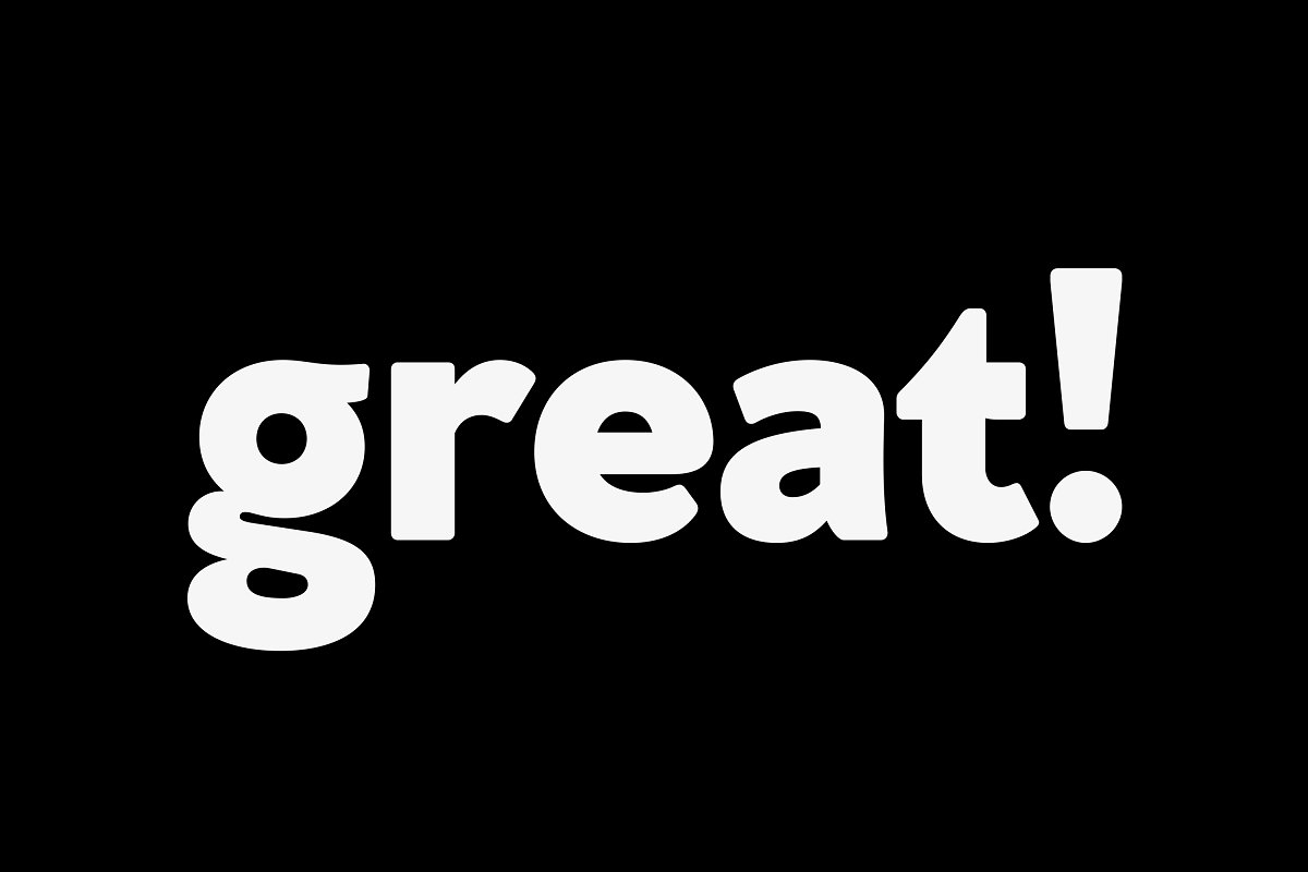 Venti CF sans serif family Font