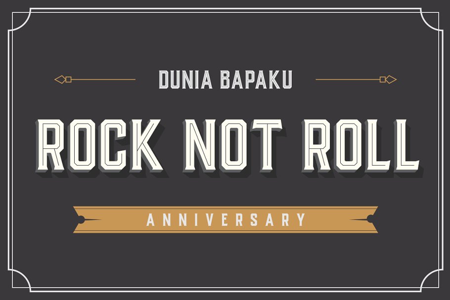 Vhiena Layered Type Font