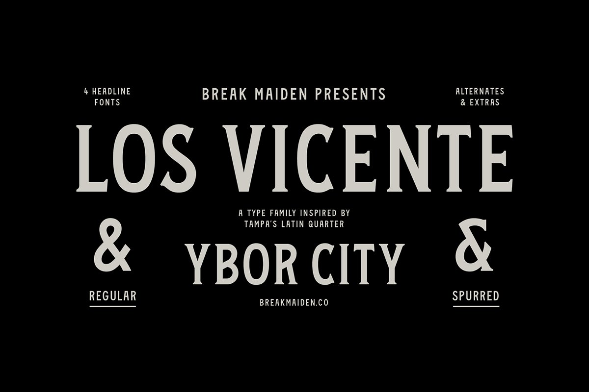 Vicente Family Font