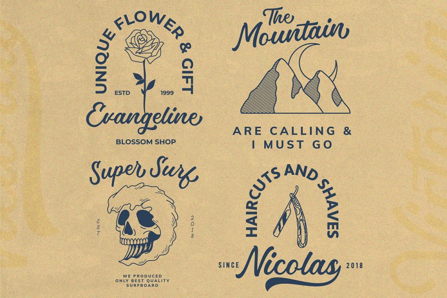 Victoria Handlettering Font Family Free Download Victoria Handlettering Font