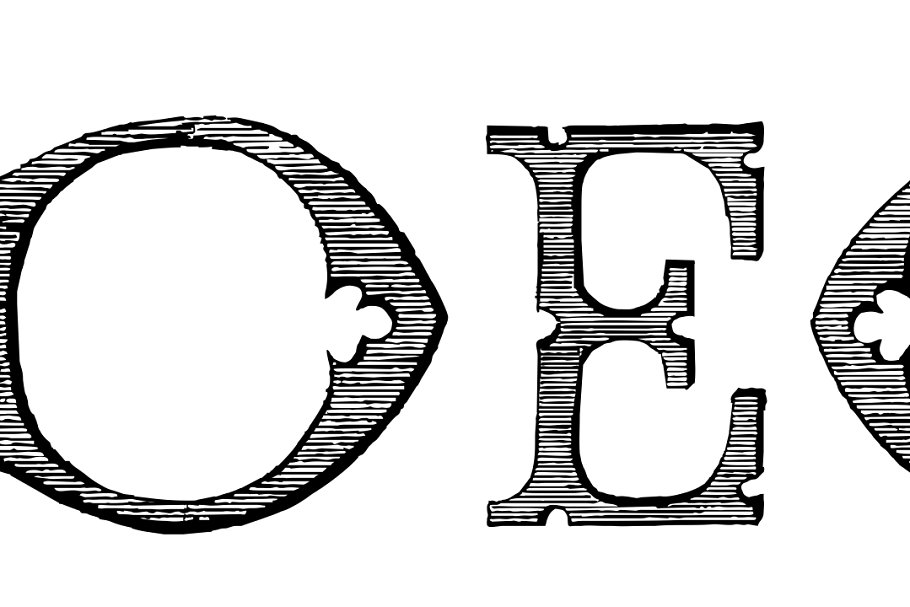 Victorian Alphabets PACK 18 FONTS !! Free Download