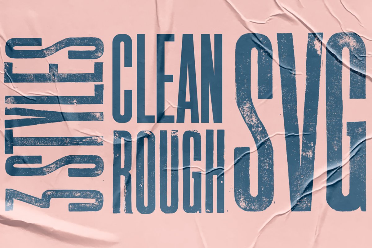 Vienna Woodtype Font